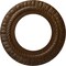 Ekena Millwork Claremont Ceiling Medallion (Canopies up to 7"), 10 5/8"OD x 5 3/4"ID x 1/2"P, Root Beer Crackle CM10CLRBC - alternate 1
